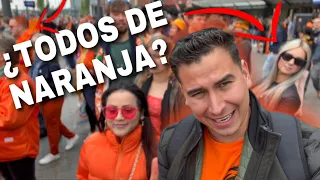 AMSTERDAM 🇳🇱 The BIGGEST PARTY 🎉 KING'S DAY "KONINGSDAG"