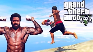 Grand Theft Auto V: Hardest Knockouts (K.Os) #2 (Punches, Snowball Hits, Brutal Kills, funny Deaths)