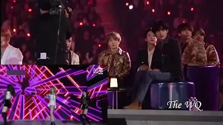 Bts reaction to Blackpink "DDU DU DDU DU +Forever Forever Young"[MAMA 2019]