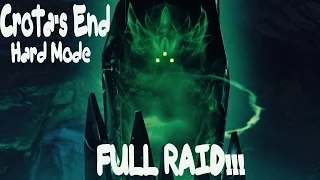 Crota's End - Hard Mode - FULL WALKTHROUGH!!