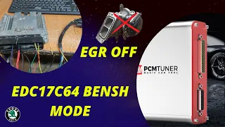 Pcmtuner EC17C64 in bench full read  EGR OFF