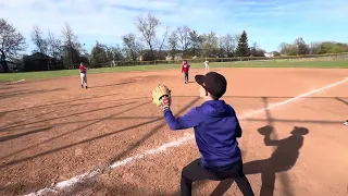 Scary 😱 baseball ⚾️ warm ups