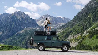 Exploring Aigüestortes National Park on our Pyrenees Land Rover Defender 4x4 Road Trip