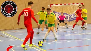 I Played in a FUTSAL MATCH with a PRO FOOTBALLER! (Crazy Skills & Goals)