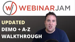 WebinarJam 4.0 UPDATED Demo A Z Walkthrough