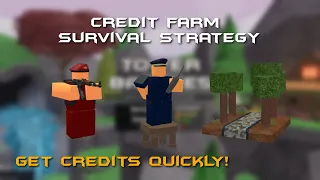 Credit Farm Survival Strategy - Roblox Tower Battles