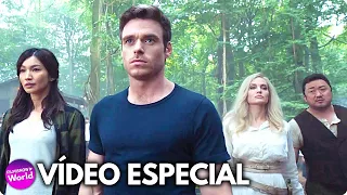 OS ETERNOS (2021) video especial - Comemoração aos Filmes da Marvel Studios