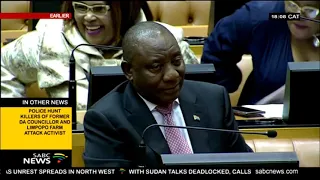 Parliament elect Cyril Ramaphosa a new President of South Africa