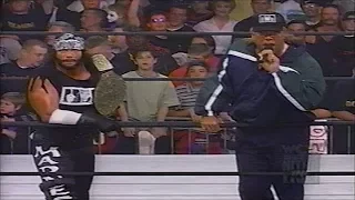 Macho Man Randy Savage announces Kevin Nash as the new leader of the nWo [Nitro - 20th April 1998]