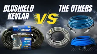 Pressure Washer Hose Battle | Is Blueshield Kevlar better than Essential Washer & Uberflex?