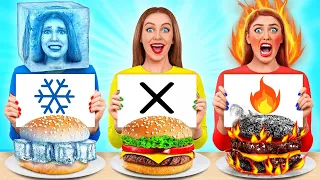 Heiß, Kalt oder Nichts Challenge | Lustige Challenges von Multi DO Food Challenge