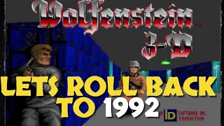 Lets roll back to 1992 | Wolfenstein 3d
