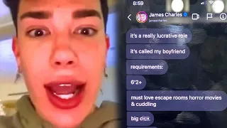 James Charles Attempt At Converting Straight Men Is Embarrassing