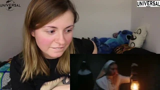 The Nun Official Teaser Trailer Girl's Reaction Mashup ll Corin Hardy
