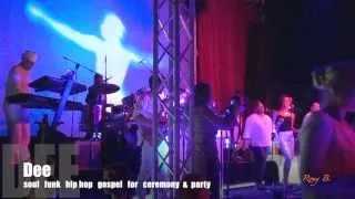 FRESH party & soul band Mallorca feat. singer Dee - Soul Funk Hip Hop Gospel for Wedding and Event