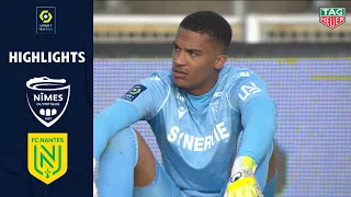 NÎMES OLYMPIQUE - FC NANTES (1 - 1) - Highlights - (NO - FCN) / 2020-2021