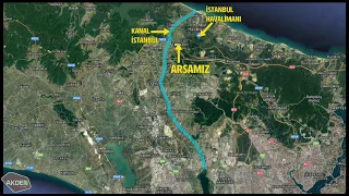 ARNAVUTKÖY / DURSUNKÖY'DE KANAL İSTANBUL MANZARALI MERKEZİ KONUM İMARLI ARSA