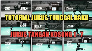 TUTORIAL JURUS TUNGGAL BAKU TANGAN KOSONG || BELAJAR JURUS TUNGGAL BAKU || PUSPA ARUM SARI