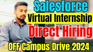 Salesforce Biggest Hiring | OFF Campus Drive For 2025, 2024, 2023, 2022 Batch Hiring | Fresher Jobs