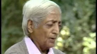 J. Krishnamurti - Ojai 1982 - Public Q&A 2