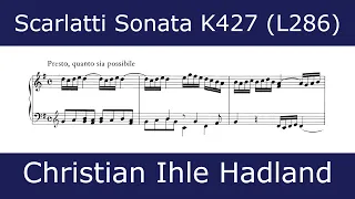 Domenico Scarlatti - Sonata in G major K427 (Christian Ihle Hadland)