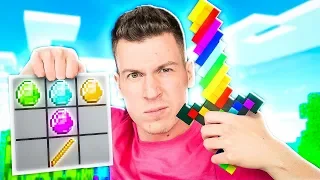 КАК СКРАФТИТЬ РАДУЖНЫЙ МЕЧ В МАЙНКРАФТЕ ❓ НУБ против ПРО в Майнкрафт Minecraft МАЙНКРАФТ БАТЛ