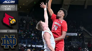 Louisville vs. Notre Dame Condensed Game | 2021-22 ACC Men’s Basketball