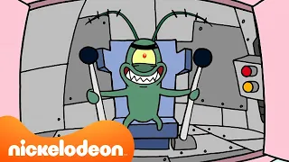 Bob Esponja | ¡Los Mejores Robots de Plankton! 🤖| Nickelodeon en Español