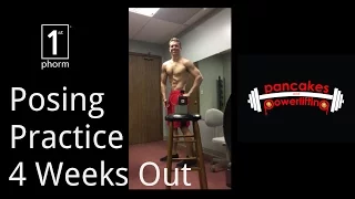 Posing Practice 3/26/17 | 4 Weeks Out