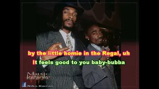 2PAC - TUPAC SHAKUR - 2 OF AMERICAZ MOST WANTED karaoke