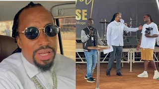 Finally!!! Navio gets a Gospel Song with Pastor Wilson Bugembe; Shoots Video in Service