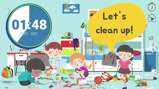 Clean up Song 3 Minutes Timer