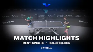 Beh Kun Ting  vs Jouti Eric | WTT Star Contender Doha 2021 | MS | Qual