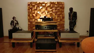 Teac UD-701N streamer/DAC, Nakamichi IA-1 amp & Vienna Acoustics Haydn speakers !