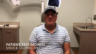 Patient Testimonial for Someone That Can't Tolerate CPAP