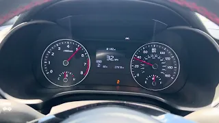 2022 Kia Forte GT 0-60 MPH Test 1.6 Turbo