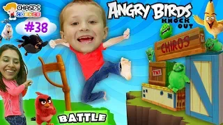 Chase's Corner: Angry Birds Pretend Play in Real Life (#38) | DOH MUCH FUN