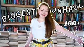 UNHAUL BOOKS WITH ME 🗑️✌🏻 most RUTHLESS unhaul ever