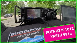 POTA at K-1012 with the Yaesu FT-991a and Buddistick Pro