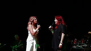 Linda Davis and Lisa Layne at Shreveport Municipal Auditorium