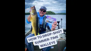 How to DropShot Walleye