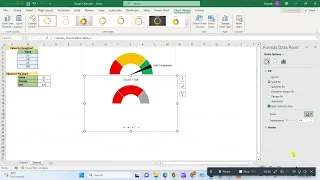 How to create Speedometer Chart In Excel | How to create gauge chart in excel