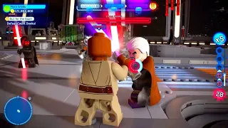 Lego Star Wars The Skywalker Saga:Bosses with different colored saber characters