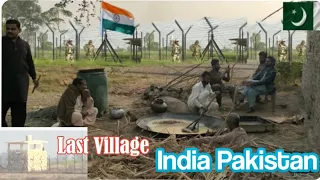 Pakistan India Zero Line Villages||Loc people working on india Pakistan border😍