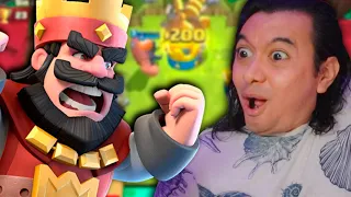 NOOB JUEGA POR PRIMERA VEZ CLASH ROYALE *FESTEJA POR PASAR EL TUTORIAL*