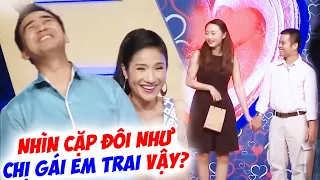 Cặp đôi ĐŨA LỆCH anh chàng NHÁT GÁI và cô nàng năng động khiến MC Cát Tường BÓ TAY ko mai mối nổi