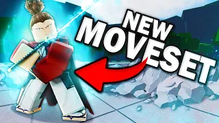 The ATOMIC SAMURAI Early Access MOVESET in ROBLOX The Strongest Battlegrounds...