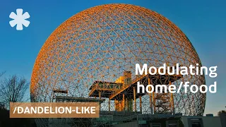 Dome design toughens with size, regulates home/garden within