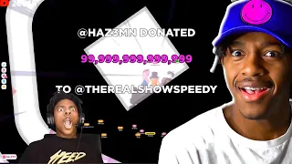 IShowSpeed Gets Donated $30,000,000 Robux By Hazem