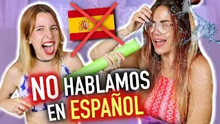 5 SEGUNDOS 3 PALABRAS en *OTRO IDIOMA* Nos mojamos! | Carla Laubalo